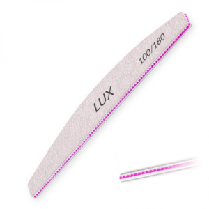 Dildė nagams LUX zebra 100/180 rupumo